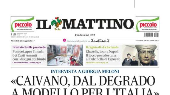 Il Mattino: “Ingaggio e clausola, così DeLa si avvicina a Conte”