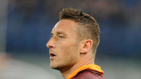 Totti: "Siamo più forti del Napoli e abbiamo un vantaggio"