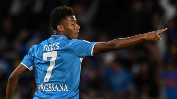 Sky - Napoli-Lecce, ultime di formazione: Neres titolare, Ngonge favorito su Kvara