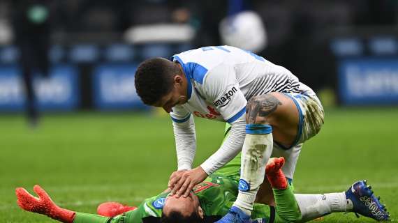 FOTO - Di Lorenzo carica l'Italia: "Sarò lì con voi con il cuore, in bocca al lupo!"