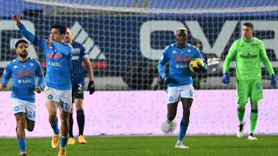 Atalanta-Napoli 3-1, le pagelle: disastro collettivo fino al cambio modulo, il migliore è sempre Lozano