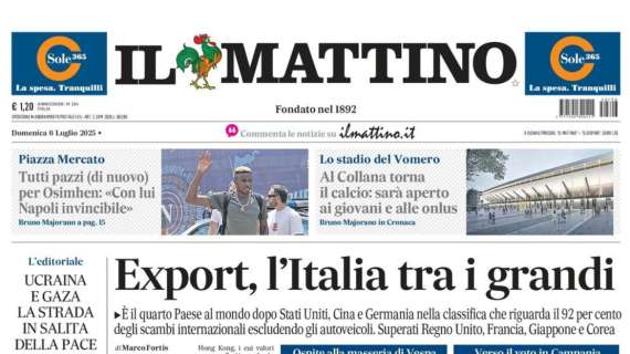Il Mattino: “Tutti pazzi (di nuovo) per Osimhen: ‘Con lui Napoli invincibile’”
