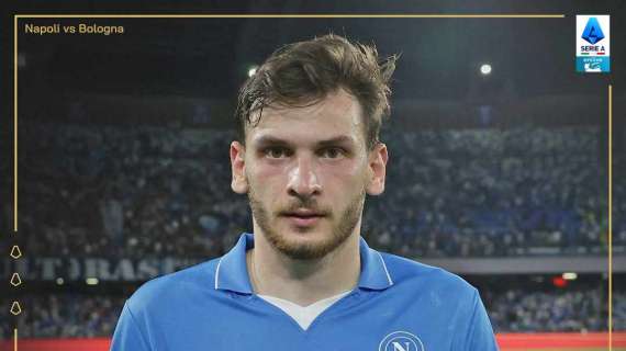 Assist e gol-dedica a Damiane: è Kvara l'MVP di Napoli-Bologna