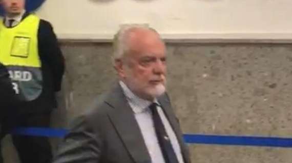 VIDEO - ADL lascia il San Paolo, patron sereno dopo il pareggio col Psg