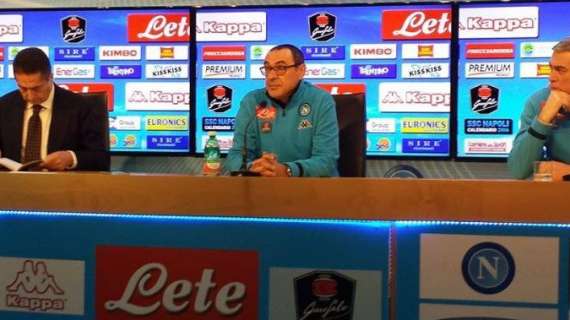Sarri in conferenza: "Torino ostico per tutti, si chiude e fa possesso. Mercato? Conta il lavoro sul campo, mai chiesto nessuno. Equilibrio? Juve superiore a tutti. Su Hamsik, Albiol e l'esonero di Benitez..."