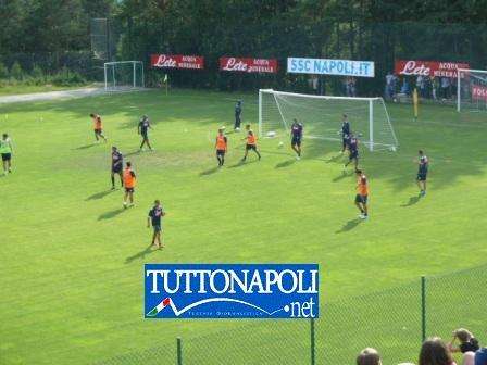 Folgaria, Test in famiglia. In rete Liccardo, Quagliarella, Rinaudo e Dossena