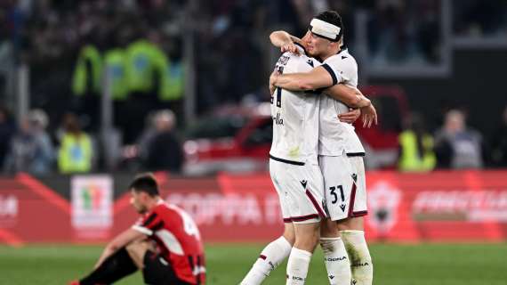 Terza storica Coppa Italia per il Bologna: i complimenti della SSCNapoli e l'albo d'oro