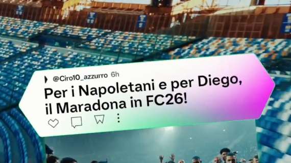 FC26, che novità! C'è lo Stadio Maradona: l'annuncio del Napoli con la voce di Geolier