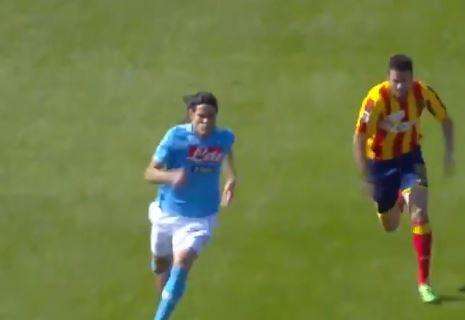 VIDEO Oggi avvenne - La Ssc Napoli ricorda il 2-0 al Lecce nel 2012, in gol Cavani ed Hamsik