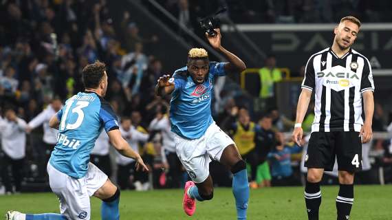 Udinese-Napoli sarà sospesa per qualche secondo nel primo tempo: il motivo