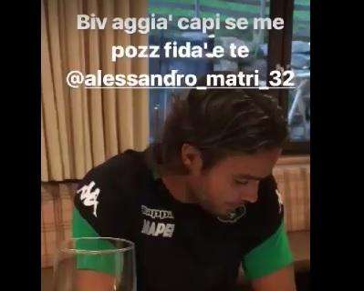 VIDEO - 'Biv', aggia vedè si me pozzo fida'...': Cannavaro provoca Matri in stile Gomorra