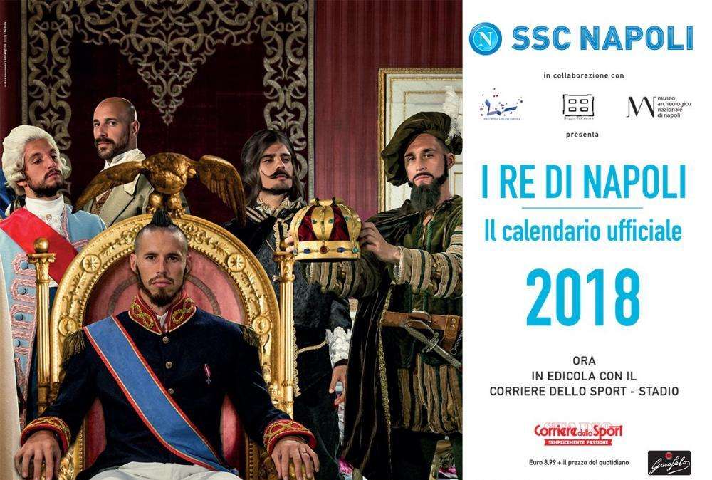Calendario 2018, messaggio della SSC Napoli per i tifosi non residenti in Campania