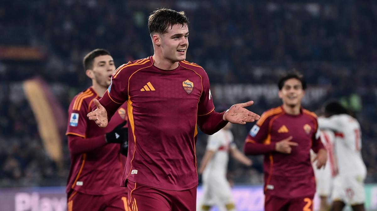 De Rossi torna all'Olimpico, ma la Roma non ha pietà: Gasp batte 3-1 il Genoa