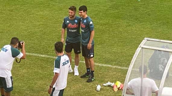 RILEGGI LIVE - Castel di Sangro, day 6 pomeriggio: out Luperto destinato all'Empoli, Lozano-Mertens salutano i tifosi