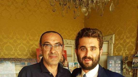 FOTO - ADL dopo il rinnovo di Sarri: "Grazie anche a mio figlio Edoardo, prezioso vice-presidente"
