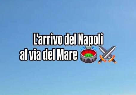 Napoli arrivato al Via del Mare: Conte subissato dagli insulti!