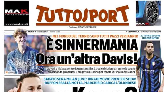 Tuttosport: “Vlahovic si infortuna con la Serbia”