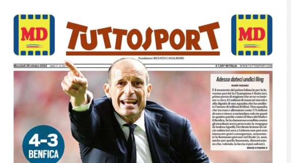 PRIMA PAGINA - Tuttosport: "Chi paga i danni?"