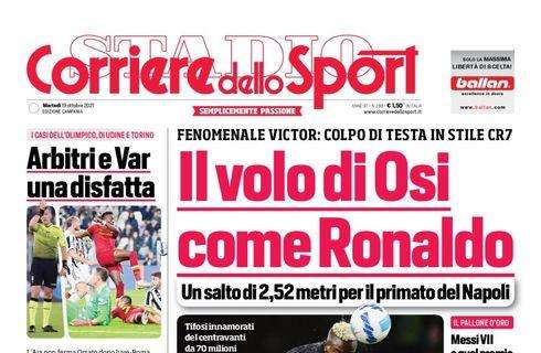 PRIMA PAGINA - Cds Campania: “Il volo di Osi come Ronaldo”