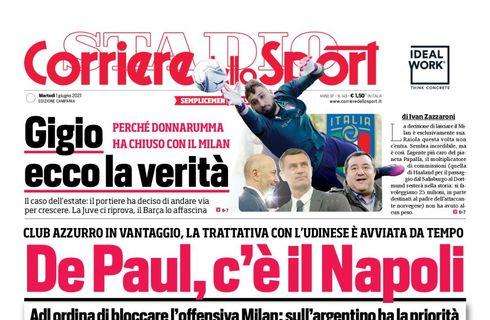 PRIMA PAGINA - CdS Campania: “De Paul, c’è il Napoli in vantaggio su tutte”
