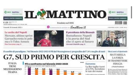 Il Mattino: “Garnacho resta in pole ma c’è l’idea Amuzu”