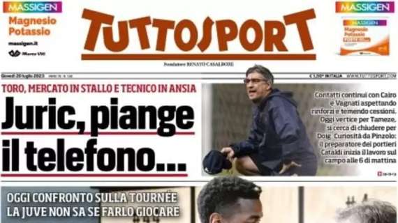 PRIMA PAGINA Tuttosport: “Pogba, ti tagli l’ingaggio?”