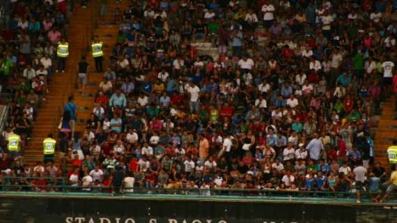 Tutti in Maschera, parte l'iniziativa contro i cori razzisti. Domenica al San Paolo tutti con la mascherina