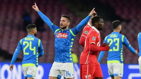 Mertens a Sky "A Napoli mi vogliono bene, sono felice! Ho detto a Marek di aver paura per il record di gol! Liverpool? Prima l'Atalanta..."