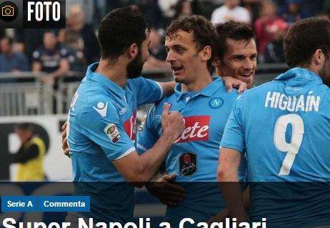 FOTO - Il titolo del CdS: "Super Napoli a Cagliari, Zeman vede la B"