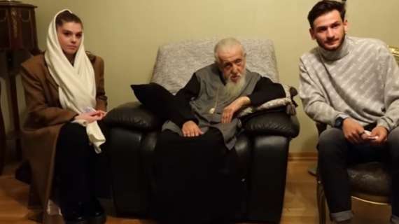 VIDEO - Kvara e Nitsa in visita dal patriarca della Georgia