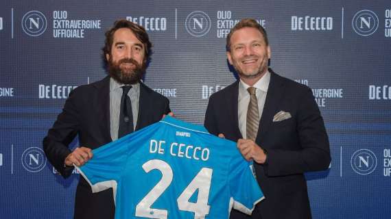 Nuovo sponsor per il club: De Cecco Global Partner per l'olio extravergine