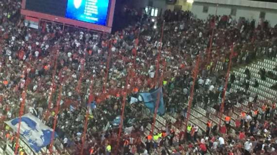 FOTO - Circa 500 i tifosi azzurri presenti a Belgrado: ecco i sostenitori partenopei al Marakana