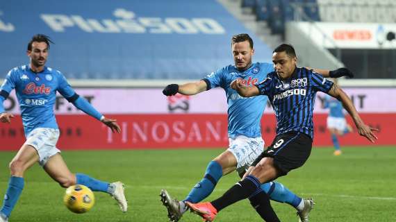 Il Napoli vuole sfatare il tabù Atalanta: fuori casa non vince dal 2018, 8 ko in 6 stagioni