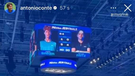 Fritz sconfitto da Sinner alle ATP Finals, in tribuna a Torino anche Conte