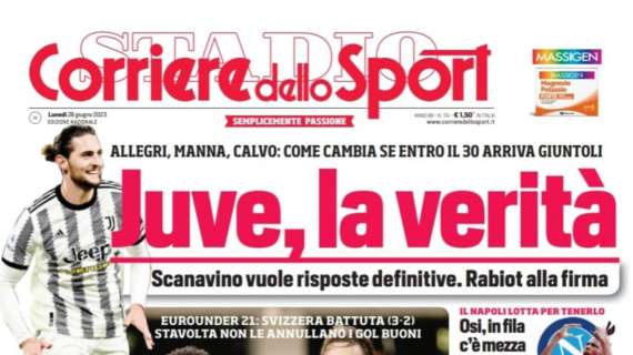 PRIMA PAGINA – CdS: “Osi, in fila c’è mezza Europa”