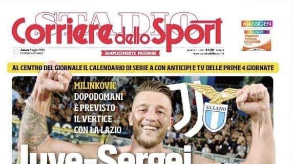 PRIMA PAGINA – Corriere dello Sport: “Il Napoli insiste per Kilman”