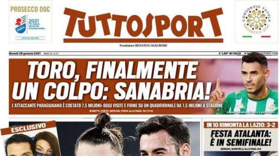 PRIMA PAGINA - Tuttosport: "Perché Lukaku ce l'ha con Zlatan"