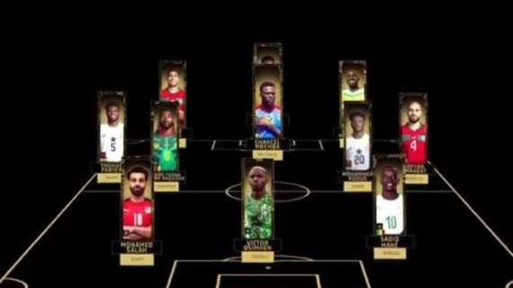 UFFICIALE - Top 11 2023 CAF a tinte azzurre: non solo Osimhen, c'è anche Anguissa!