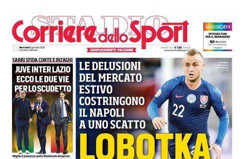 PRIMA PAGINA - CdS Campania: "Lobotka non basta"