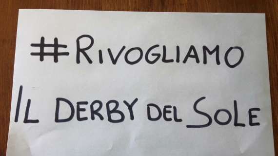 "Rivogliamo il Derby del Sole", tifosi della Roma presenti al San Paolo: l'iniziativa nasce sul web