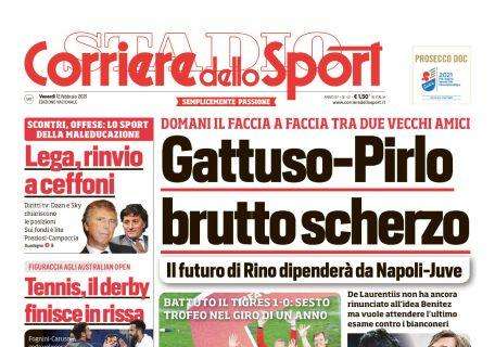 PRIMA PAGINA - Cds Campania: “Il futuro di Rino dipenderà da Napoli-Juve"