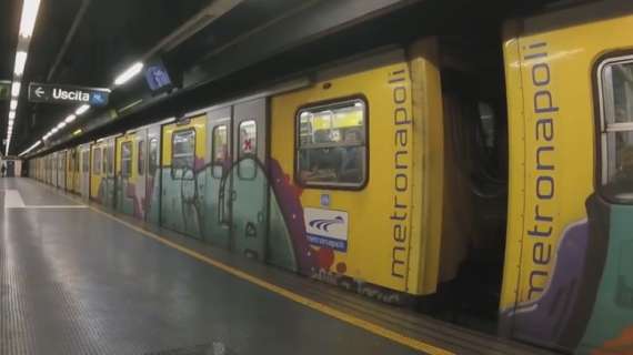 Disagi dopo Napoli-Salernitana: un guasto blocca la Linea 2 della metro