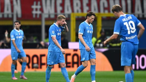Milan-Napoli 2-0 (Saelemaekers 3', Pulisic 31'): inizia il secondo tempo