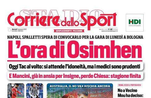 PRIMA PAGINA - CdS Campania: “L’ora di Osimhen”