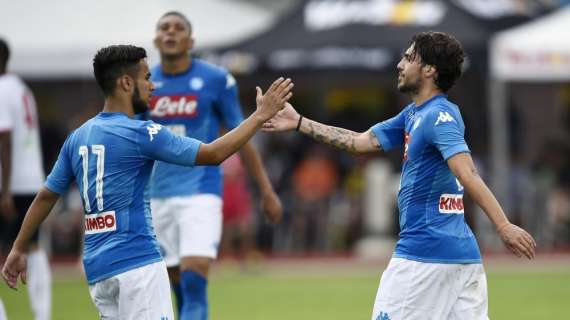 Napoli-Chievo 2-0, le pagelle: Hamsik regista nato! Verdi cecchino ed Ounas fa impazzire gli avversari