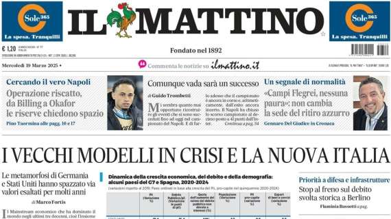 Il Mattino: “Riserve all’attacco, da Billing a Okafor chiedono più spazio”