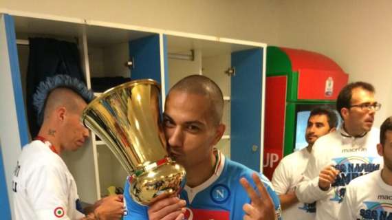 FOTO – Inler: “Grande gioia vincerla di nuovo, forza Napoli e soprattutto Forza Ciro”