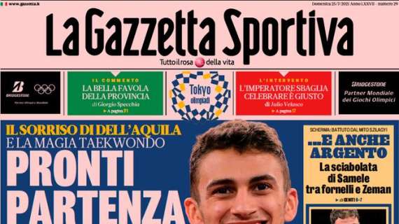 PRIMA PAGINA - Gazzetta intervista Buffon: "Mi tuffo sul Mondiale"