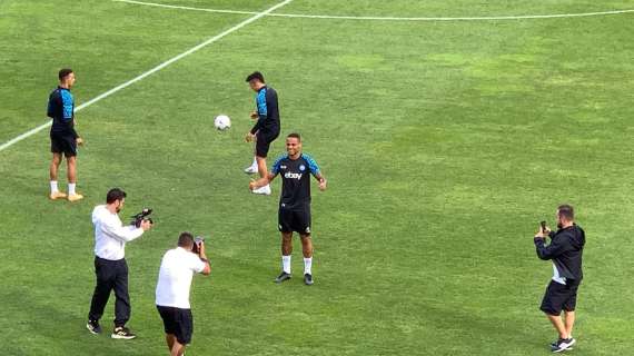 RILEGGI LIVE - Castel di Sangro, day 11: primo allenamento per Natan, presenti Osimhen e Zielinski