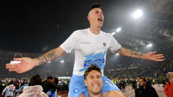 FOTO - Vittoria Coppa Italia, sui social Hamsik mostra il tatuaggio dedicato al trionfo 
